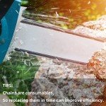 2 Pack 12" Low-Kickback Chainsaw Chains