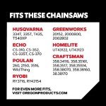 Oregon S56 Chainsaw Chain for 16-Inch Bars