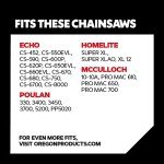 Oregon D70 Chainsaw Chain for 20-Inch Bar
