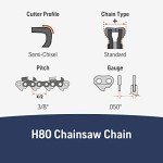 Husqvarna Rancher X H80 20" Chainsaw Chain