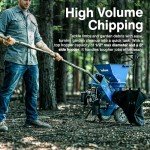 Landworks 3-in-1 Wood Chipper Shredder Mulcher