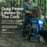 Landworks 3-in-1 Wood Chipper Shredder Mulcher