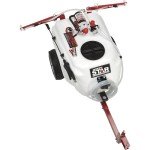 NorthStar Tow-Behind Trailer Boom Broadcast and Spot Sprayer - 21-Gallon Capacity, 2.2 GPM, 12 Volt DC