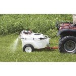 NorthStar Tow-Behind Trailer Boom Broadcast and Spot Sprayer - 21-Gallon Capacity, 2.2 GPM, 12 Volt DC