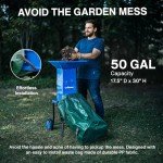 Landworks Electric Leaf Mulcher Shredder + Cutting Blade