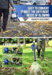 Wild Badger Cordless Leaf Blower - Powerful 26cc Engine