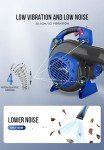 Wild Badger Cordless Leaf Blower - Powerful 26cc Engine
