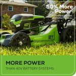Greenworks 60V 21” Self-Propelled Cordless Mower