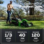 Greenworks 40V Self-Propelled Brushless Lawn Mower