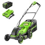 Greenworks 40V 14” Brushless Cordless Lawn Mower