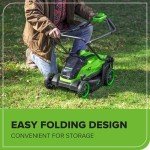Greenworks 40V 14” Brushless Cordless Lawn Mower