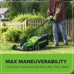 Greenworks 40V 14” Brushless Cordless Lawn Mower