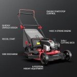 PowerSmart 21-Inch Gas Lawn Mower with Bagging