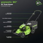 Greenworks Pro 80V Cordless Lawn Mower