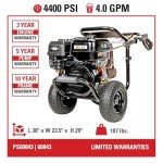 SIMPSON PowerShot 4400 PSI Gas Pressure Washer