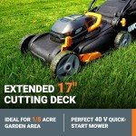 Worx Cordless Lawn Mower with 40V Power Share