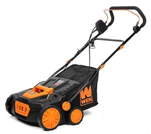 WEN 15-Inch 13-Amp Electric Dethatcher and Scarifier