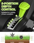 16-Inch Electric Dethatcher & Scarifier Tool