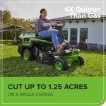 Greenworks 60V 30" Lawn Tractor with Charger