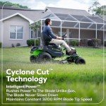Greenworks 80V 42" Electric Riding Lawn Mower