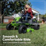 Greenworks 80V 42" Electric Riding Lawn Mower