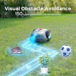 YARDCARE V100 Robotic Lawn Mower for Small Lawns