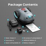 YARDCARE V100 Robotic Lawn Mower for Small Lawns