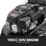 PowerSmart 22" Self-Propelled Gas Lawn Mower