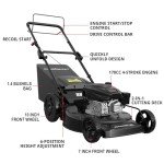 PowerSmart 22" Self-Propelled Gas Lawn Mower