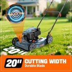 SENIX 20" Gas Lawn Mower with Height Adjustment
