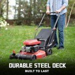 PowerSmart 18-Inch Gas Lawn Mower with 3-in-1 Feature