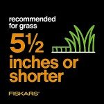 Fiskars 18" Manual Push Reel Lawn Mower