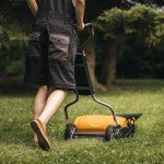 Fiskars 18" Manual Push Reel Lawn Mower
