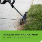 Greenworks 40V 8" Brushless Edger with 4.0Ah_DECLS_USB