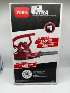 Toro Ultra Electric Blower Vac 250 mph