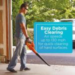 BLACK+DECKER 20V MAX Cordless Leaf Blower