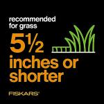 Fiskars Staysharp Push Reel Mower (17")