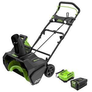 Greenworks 80V 20” Cordless Brushless Snow Blower