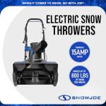 Snow Joe 21" Corded Electric Snow Blower