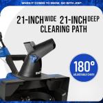 Snow Joe 21" Corded Electric Snow Blower