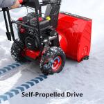 PowerSmart 24-Inch Gas Snow Blower with Electric Start