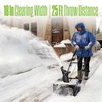 Westinghouse 48V Cordless 18" Snow Blower Kit