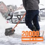 Litheli Cordless Electric Snow Shovel with Battery