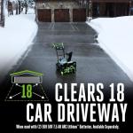 EGO Power+ 24" Self-Propelled Snow Blower