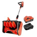 Voltask 24V Cordless Snow Shovel with Battery