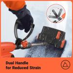Voltask 24V Cordless Snow Shovel with Battery