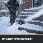 WORX Nitro 40V Cordless Electric Snow Shovel