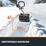 WORX Nitro 40V Cordless Electric Snow Shovel