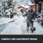 WORX Nitro 40V Cordless Electric Snow Shovel