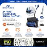 Snow Joe 24V Cordless Electric Snow Shovel Kit